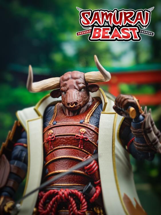 Golden Age Toy Samurai Beast Bone Horn Minotaro Assault Troop 1/12 Scale Figure with Bonus - View 5