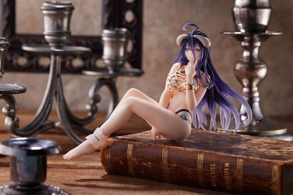 Taito Overlord IV Aqua Float Girls Albedo Plastic Figure - View 4