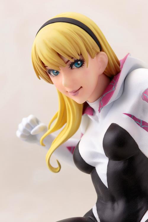 Kotobukiya Marvel Comics Bishoujo Spider-Gwen 1/7 Scale PVC Figure (Reissue) - View 9