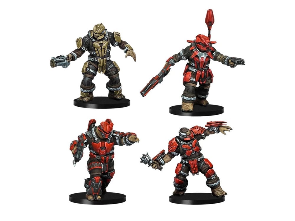 Mantic Games Halo: Flashpoint Jiralhanae Pack Miniatures - View 2