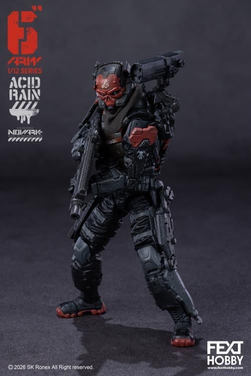 Fext Hobby Acid Rain World: Novark FXH-AR-005 Valerius 1/12 Scale Action Figure - View 9