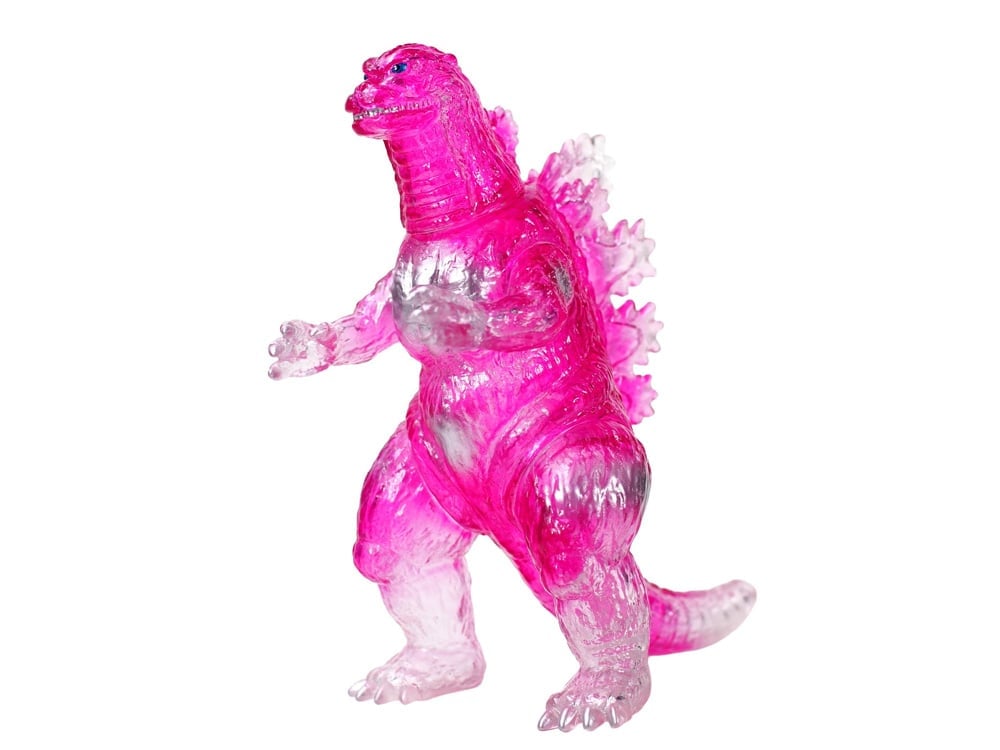 CCP Godzilla vs. Destroyah (1995) Middle Size Series Godzilla (Clear Pink Ver.) PVC Figure - View 2