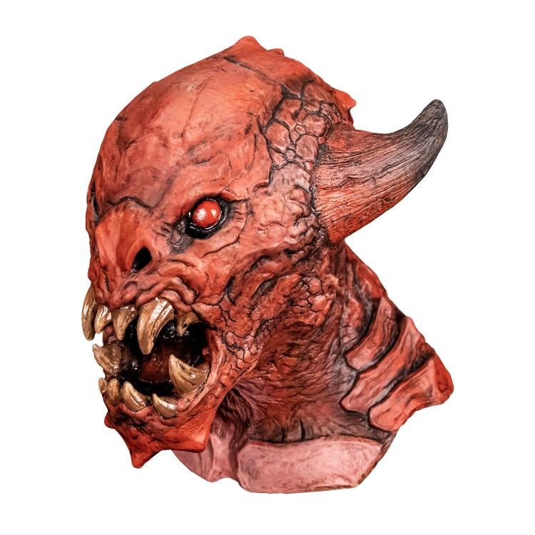 Trick or Treat Studios Dungeons & Dragons Pit Fiend Latex Mask - View 3