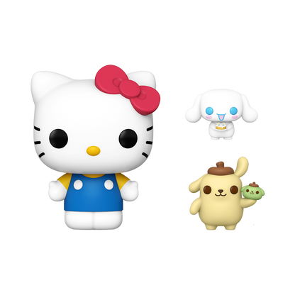Funko Pop! Hello Kitty and Friends Hello Kitty with Cinnamoroll & Pompompurin Three-Pack - View 4