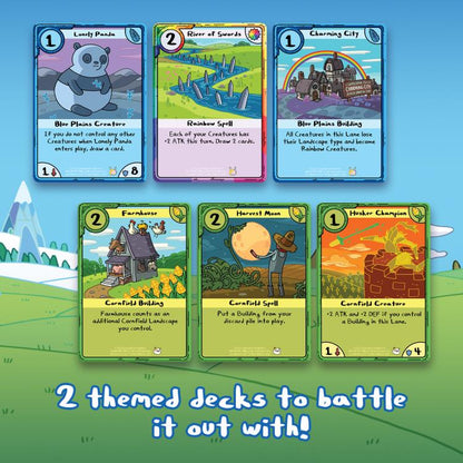 Cryptozoic Adventure Time Card Wars Collector's Pack Fionna vs. Cake Card Game Set - View 4
