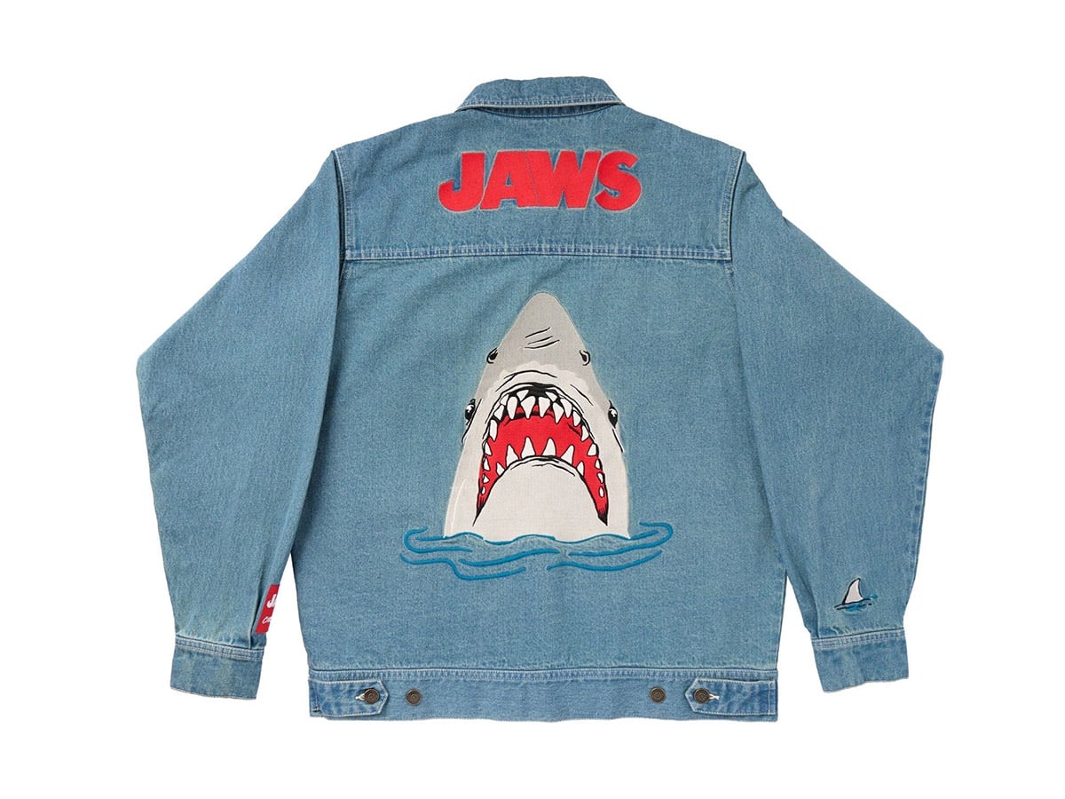 Cakeworthy Jaws Denim Jacket Apparel Featuring Jaws Design - View 4
