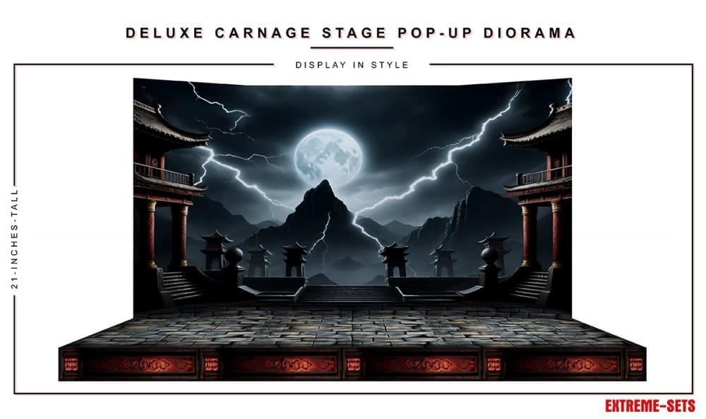 Extreme-Sets Deluxe Carnage Stage 1/12 Scale Pop-Up Diorama - View 7
