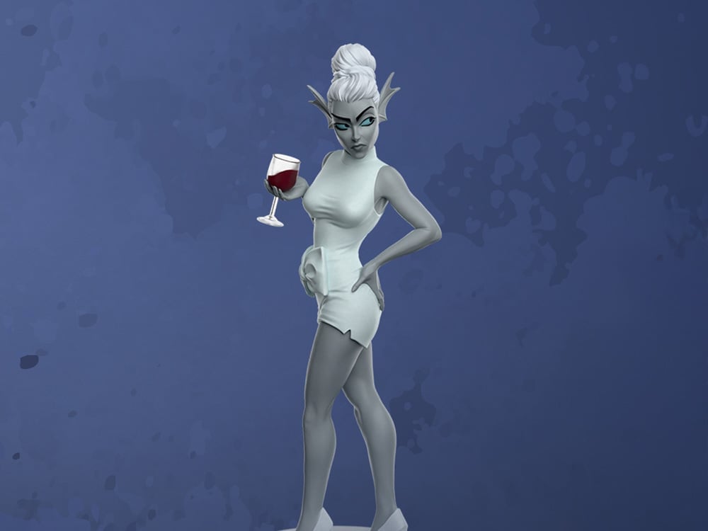 Weta Workshop Lore Olympus Thetis Vinyl Figure (6.2-Inch) - View 2