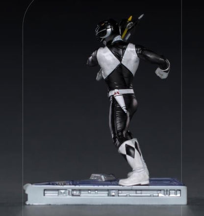 Iron Studios Mighty Morphin Power Rangers Battle Diorama Series Black Ranger 1/10 Scale Limited Edition Statue - View 4