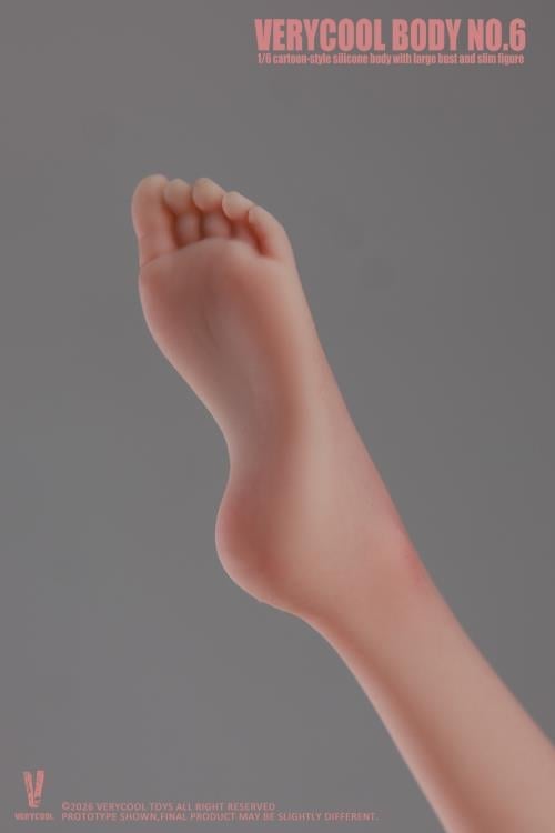 Very Cool Female Body No.6 Voluptuous Physique (Ver. C) 1/6 Scale Silicone Figure - View 18