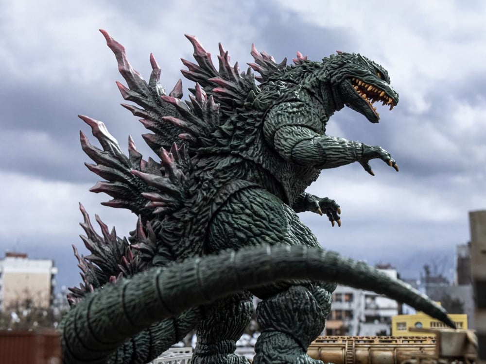 Hiya Toys Godzilla vs. Megaguirus (2000) Exquisite Basic Series Godzilla 7-Inch Action Figure - View 2
