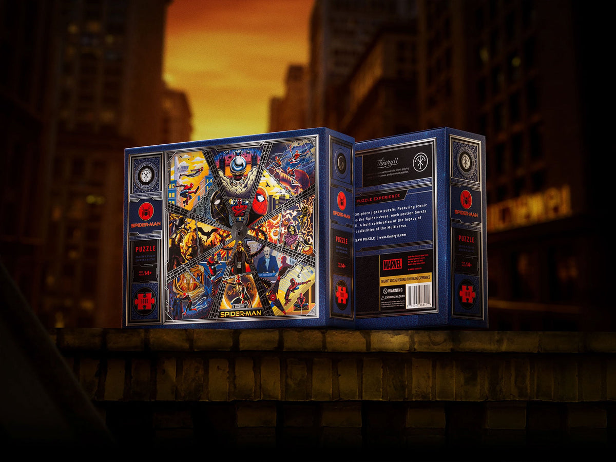 Theory11 Marvel Spider-Man Premium Jigsaw Puzzle with Spider-Man Artwork, 25.6 Inches - View 3