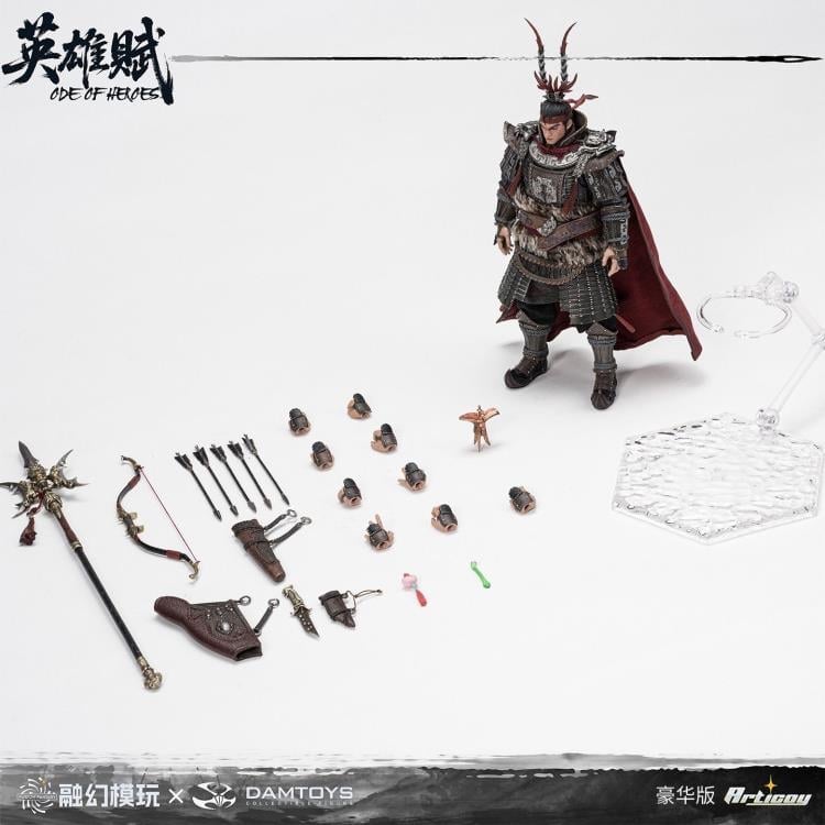 Fusion Fantasy Damtoys Romance of the Three Kingdoms Ode of Heroes Lu Bu Deluxe Ver. 1/12 Scale Action Figure - View 14