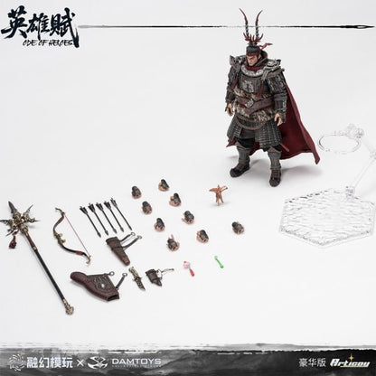 Fusion Fantasy Damtoys Romance of the Three Kingdoms Ode of Heroes Lu Bu Deluxe Ver. 1/12 Scale Action Figure - View 14