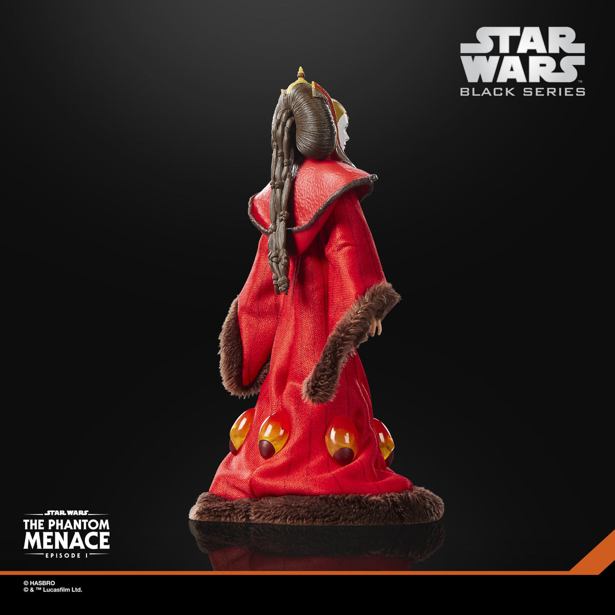 Hasbro Star Wars: Black Series Queen Amidala The Phantom Menace Plastic Action Figure - View 6