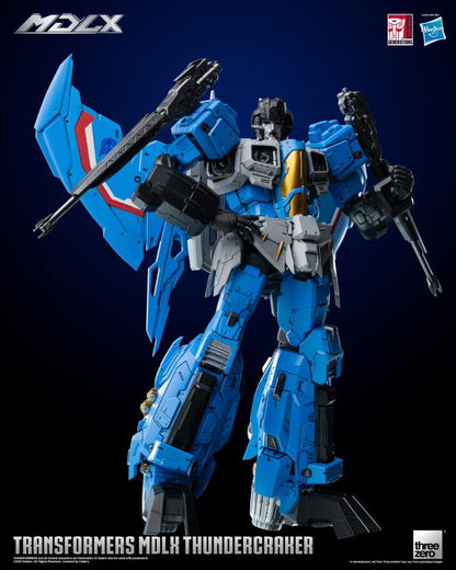 threezero Transformers MDLX Articulated Figure Series Thundercracker 7.8-Inch Action Figure - View 3