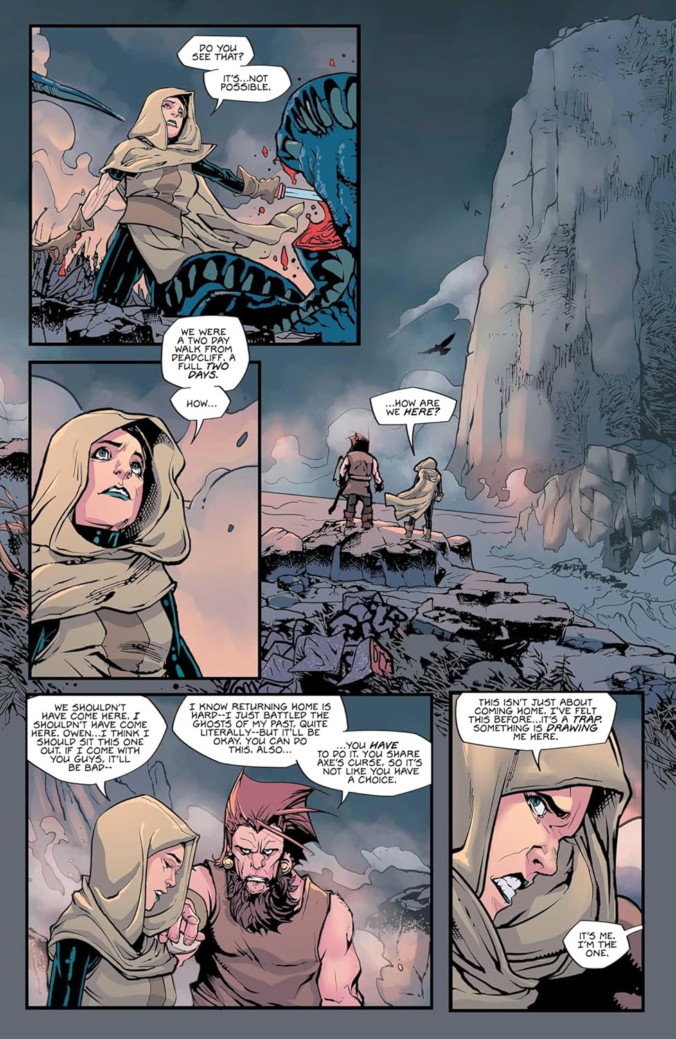 Vault Comics Barbaric Vol. 5: The Long Death Comic Book - View 5