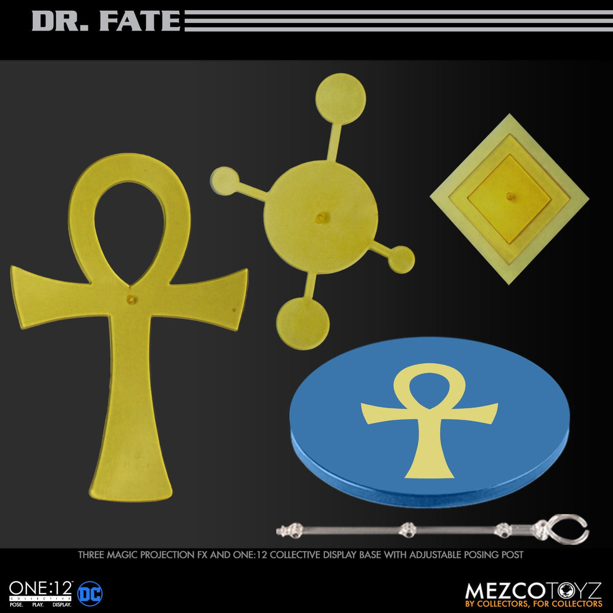 Mezco Toyz One:12 Collective DC Comics Dr. Fate 1/12 Scale Action Figure - View 18