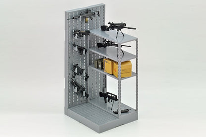 Tomytec Little Armory LD018 Gun Rack D 1/12 Scale Accessory Set 8.5-Inch - View 7