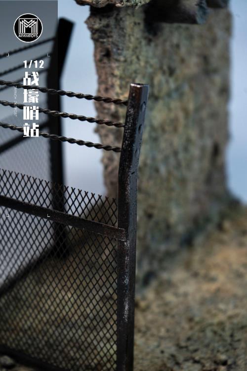 MMMToys Trench Outpost 1/12 Scale Resin Diorama Base - View 10
