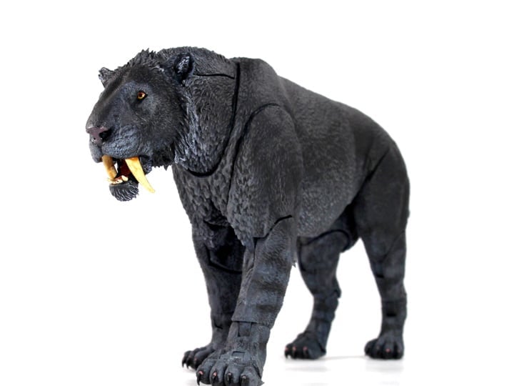 Creative Beast Studio Beasts of the Cenozoic Smilodon Populator Black Ver. 1/12 Scale Action Figure - View 2