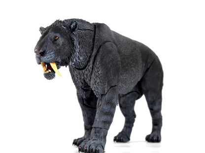 Creative Beast Studio Beasts of the Cenozoic Smilodon Populator Black Ver. 1/12 Scale Action Figure - View 2