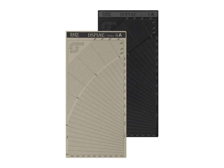 DSPIAE AT-ECA Masking Tape Cutting Mat with Arc Patterns for Model Painting - View 2