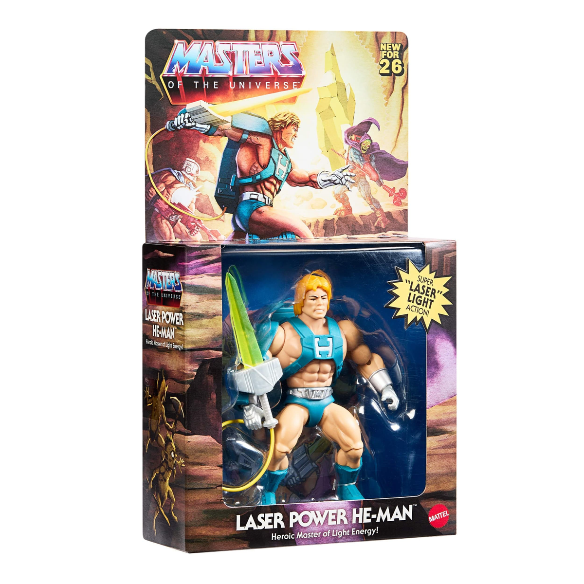 Mattel Masters of the Universe: Origins Laser Power He-Man Deluxe Action Figure - View 12