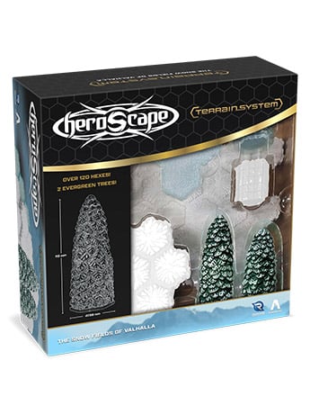 Renegade Game Studios Heroscape The Snow Fields of Valhalla Terrain Expansion