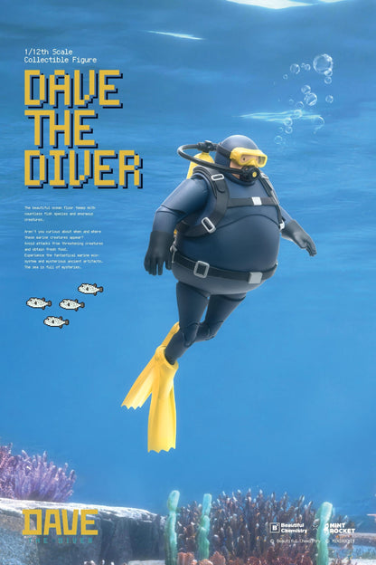 Beautiful Chemistry Dave the Diver 1/12 Scale 6-Inch Action Figure - View 14