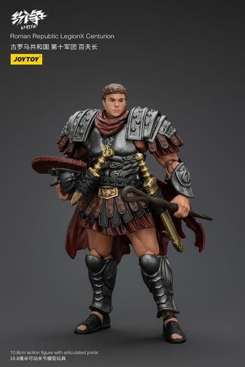 JoyToy Strife Roman Republic Legion X Centurion 1/18 Scale Plastic Action Figure - View 8