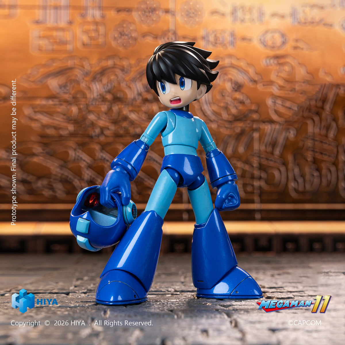 Hiya Toys Mega Man 11 Exquisite Basic Mega Man 4.7-Inch Action Figure - View 8