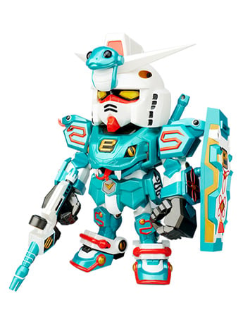Bandai Mobile Suit Gundam RX-78-2 Gundam Chinese Zodiac Year of the Snake 2025 Ver. Figure, 8-Inch