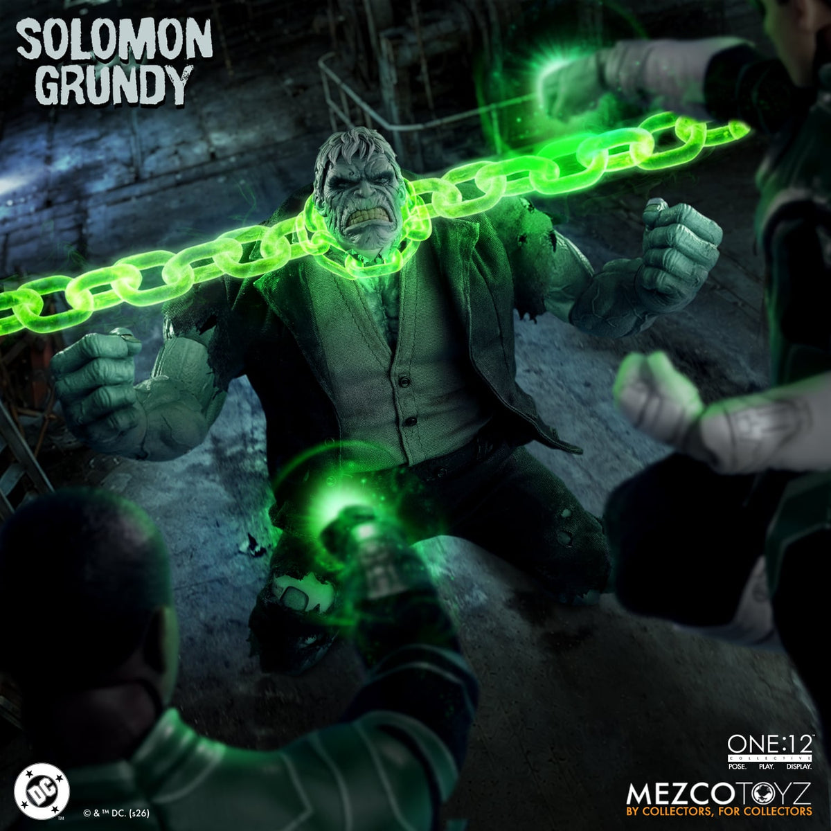 Mezco Toyz One:12 Collective DC Comics Solomon Grundy 1/12 Scale Action Figure - View 7