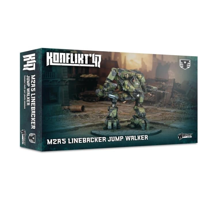 Warlord Games Konflikt '47: Linebacker Jump Walker Plastic Miniature - View 6