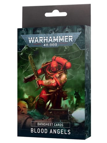 Games Workshop Warhammer 40,000 Datasheet Cards: Blood Angels