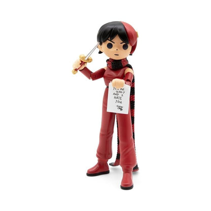 Bottleneck Gallery Scott Pilgrim Knives Chau Oops All Red Variant Limited Edition 6-Inch Action Figure - View 3