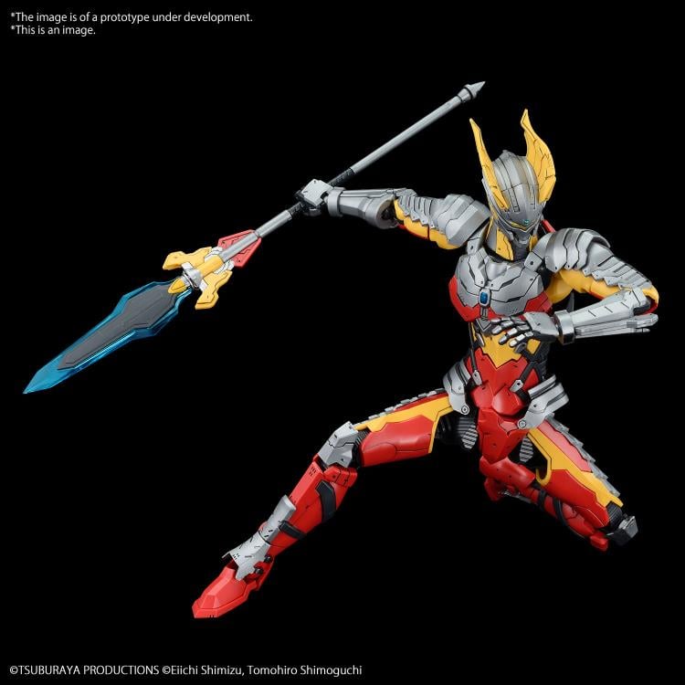 Bandai Figure-rise Standard Ultraman Zero Suit (SC Specification Action Ver.) Plastic Model Kit - View 7