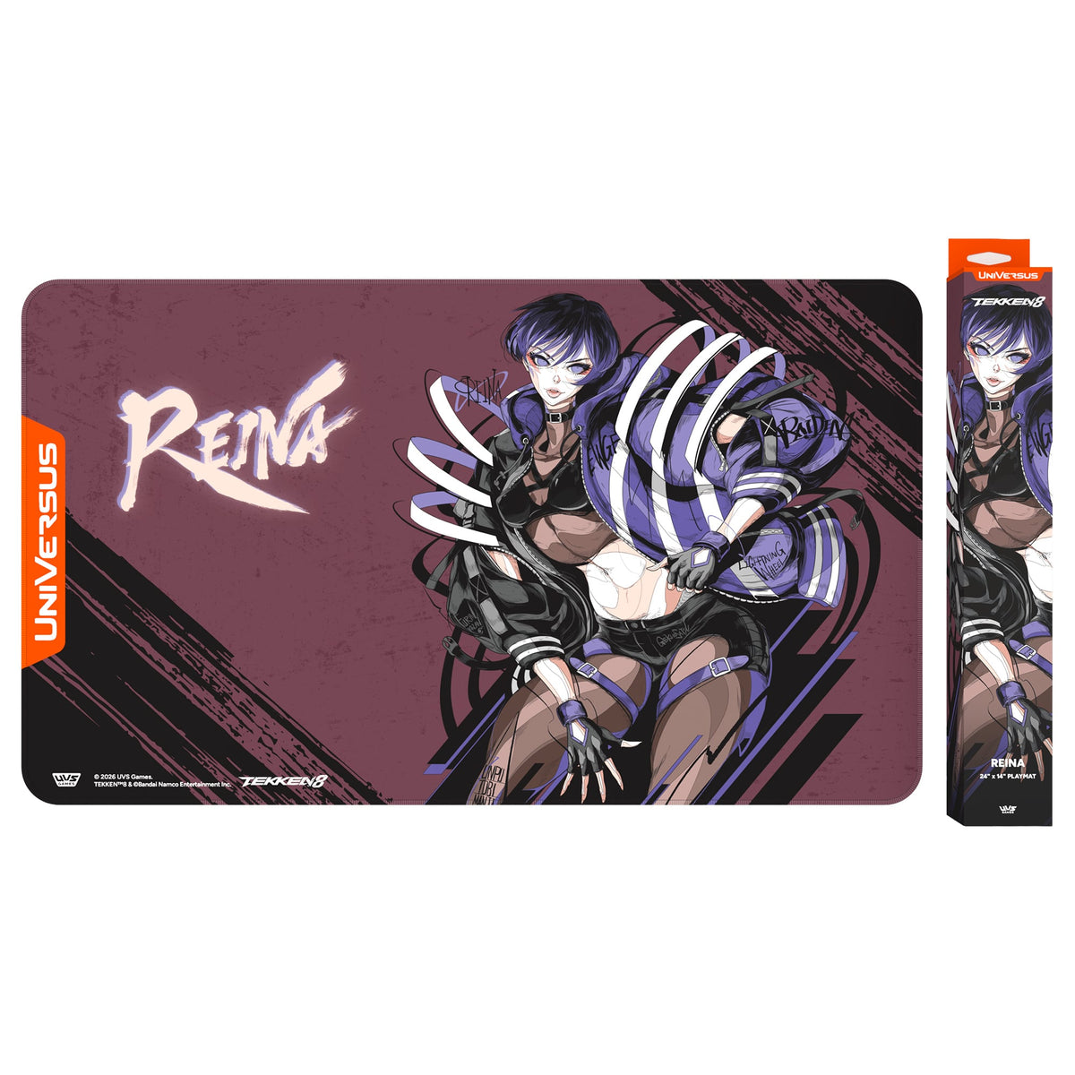 UVS Games Tekken 8 UniVersus Reina 14-Inch Card Game Playmat - View 5