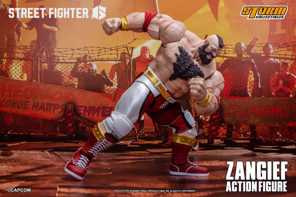 Storm Collectibles Street Fighter 6 Zangief 1/12 Scale Plastic Action Figure - View 18