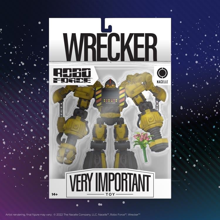 The Nacelle Company RoboForce Wrecker Very Important Toy Plastic Figure - View 4