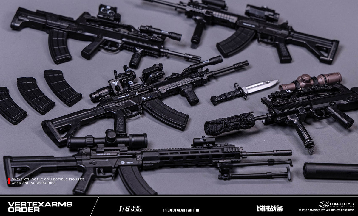 Vertex Project Gear Part III (Ver. B) 1/6 Scale Accessory Model Kit - View 7