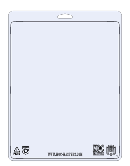 MOC Masters 11.5-Inch x 9.125-Inch Cardback UV Protective Case Six-Pack - View 3