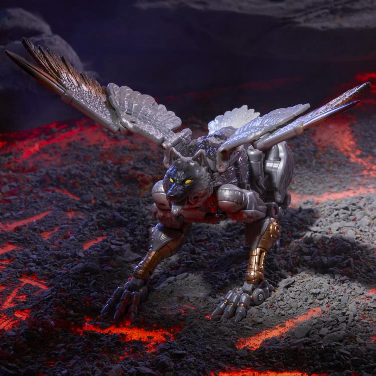 Hasbro Transformers: Legacy United Voyager Beast Wars Universe Silverbolt Plastic Action Figure - View 9
