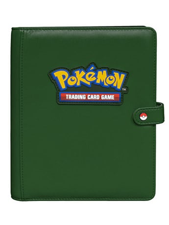 Ultra Pro Pokemon 4-Pocket Premium Snap Binder in Green