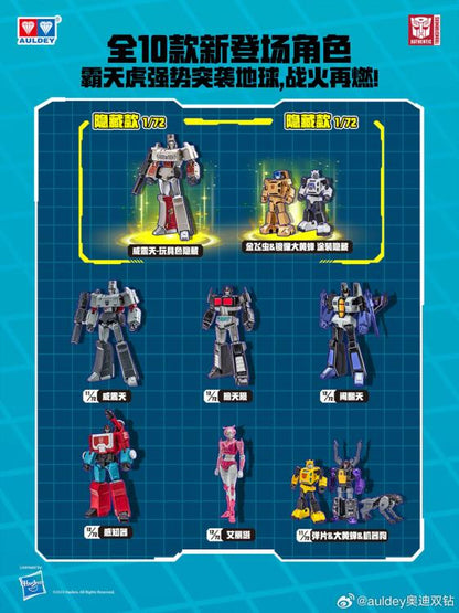 AULDEY Transformers Alpha Action Elite Vol. 2 Attack on the Earth Box of 6 Random Action Figures - View 13