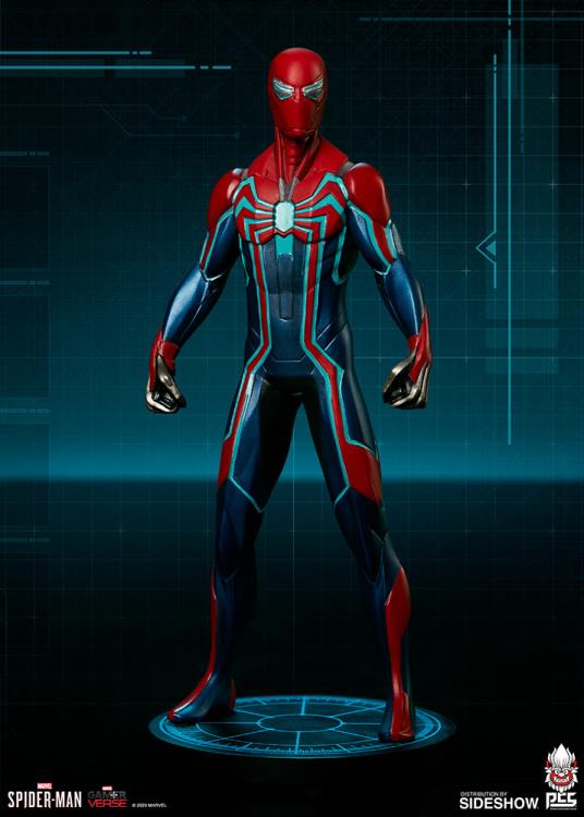 PCS Collectibles Spider-Man 2018 Video Game Velocity Suit 1/10 Scale Limited Edition Statue - View 3