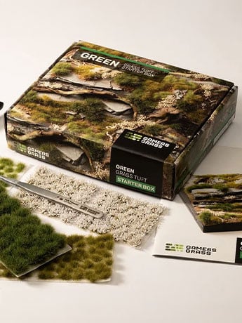 Frontline Gaming Gamers Grass Green Grass Tuft Starter Box