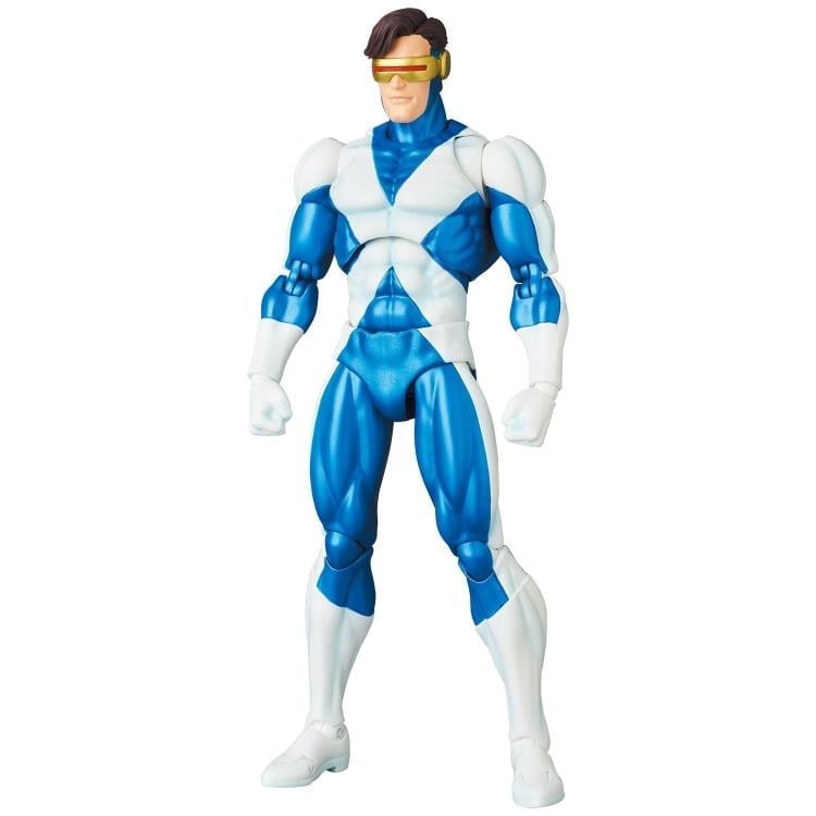 Medicom Toy MAFEX Marvel No.173 Cyclops (Comic Variant Suit) 6-Inch Action Figure - View 5