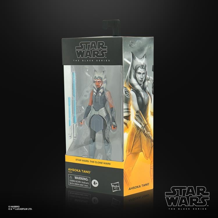 Hasbro Star Wars: The Black Series 6-Inch Ahsoka Tano The Clone Wars Plastic Action Figure - View 9
